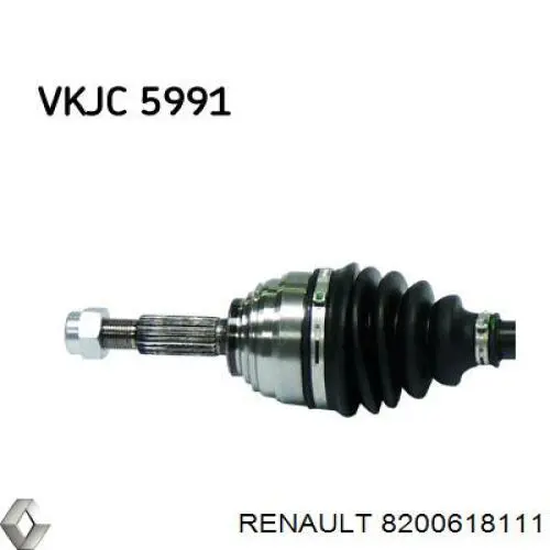 Привод передний правый Renault (RVI) 8200618111 цена, от 59.19 USD