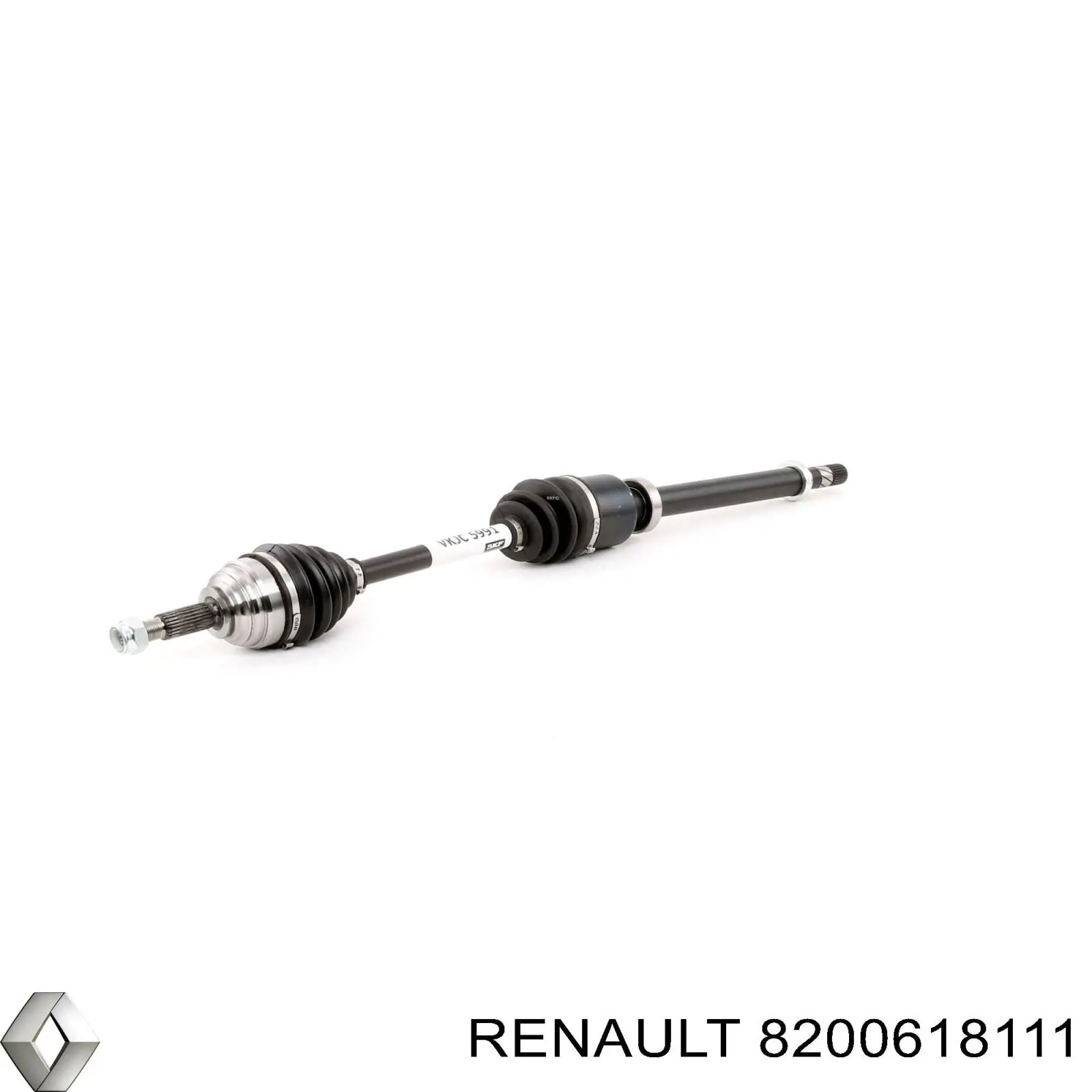 Купить 8200618111 Renault (RVI) Вал приводной правый