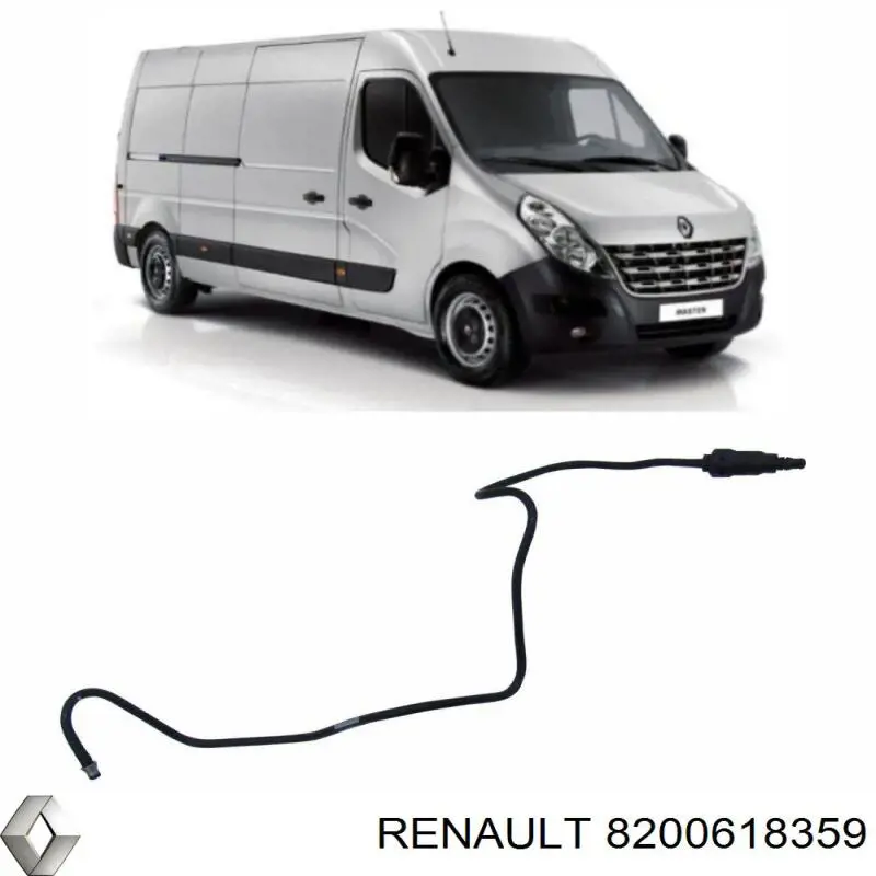 Шланг сцепления 8200618359 Renault (RVI)
