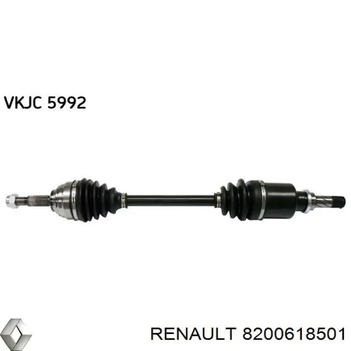 8200618501 Renault (RVI) Полуось передняя левая