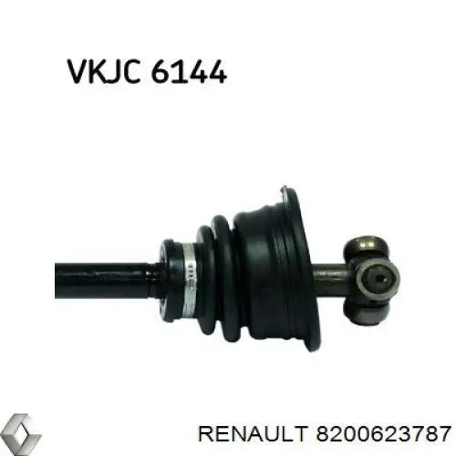 Привод передний левый Renault (RVI) 8200623787 цена, от 35.34 USD