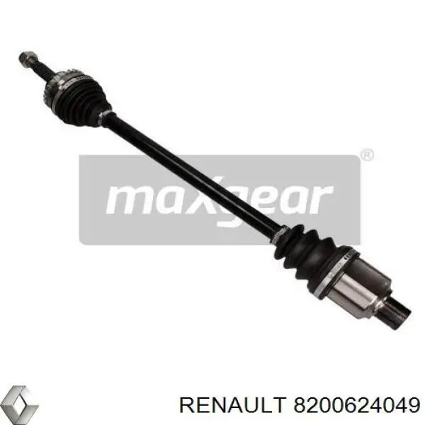 Привод передний правый Renault (RVI) 8200624049 цена, от 60.73 USD