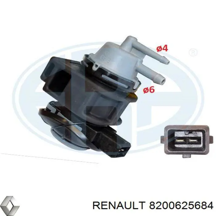 Преобразователь давления (соленоид) наддува Renault (RVI) 8200625684 цена, от 47.91 USD