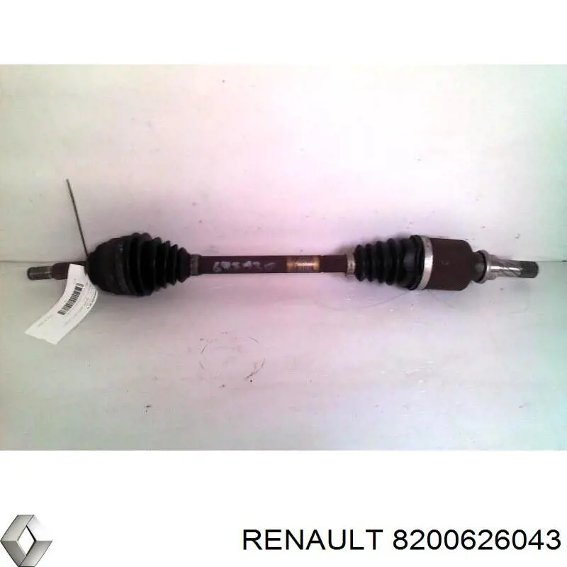 Привод передний левый Renault (RVI) 8200626043 цена, от 70.16 USD
