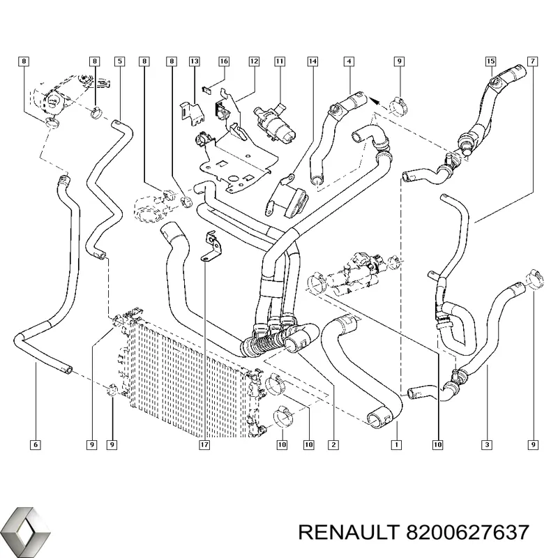 8200627637 Renault (RVI) 