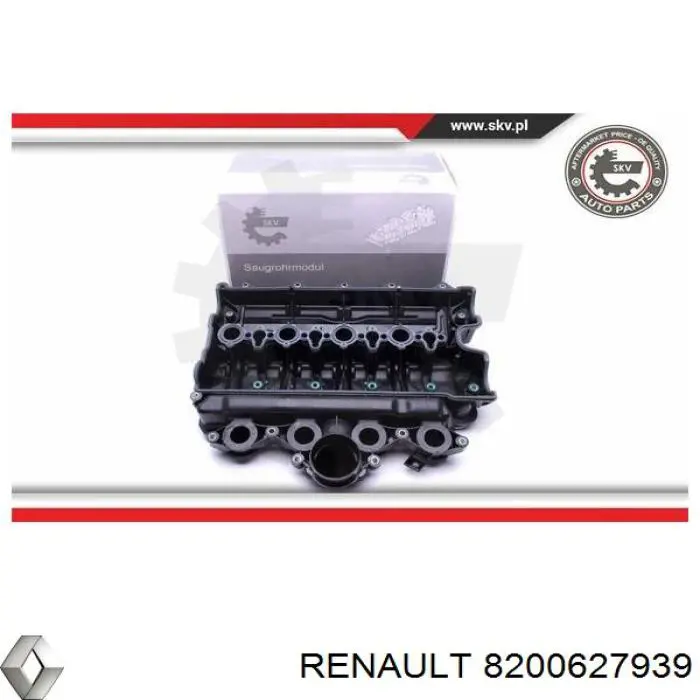 Tapa de culata 8200627939 Renault (RVI)