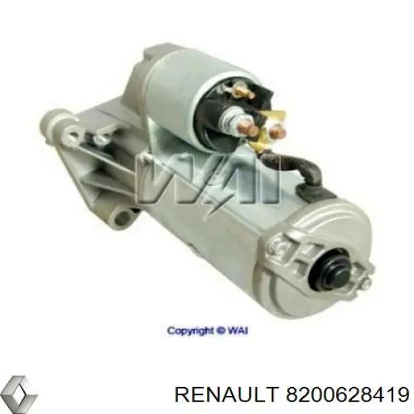 8200628419 Renault (RVI) motor de arranco