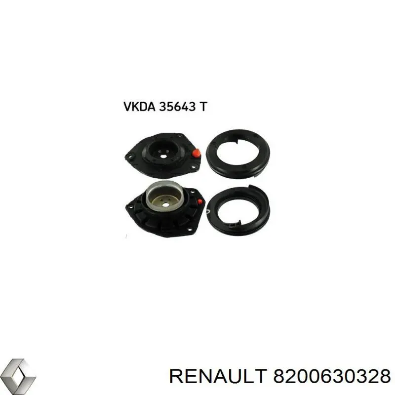 8200630328 Renault (RVI) опора амортизатора переднего