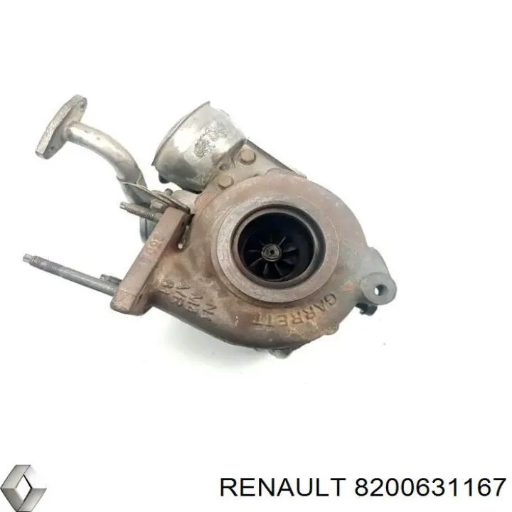 Турбина 8200631167 Renault (RVI)