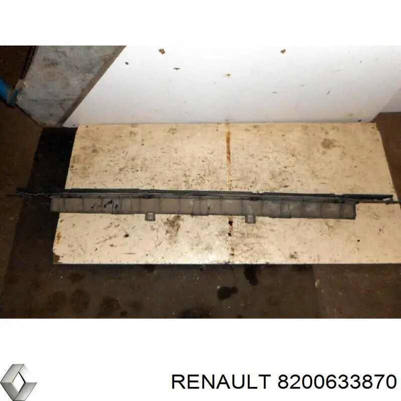 Кронштейн бампера заднего центральный 8200633870 Renault (RVI)