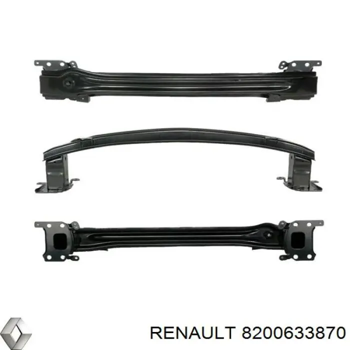 Купить 8200633870 Renault (RVI) Кронштейн бампера заднего центральный
