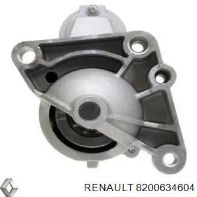 Стартер двигателя Renault (RVI) 8200634604