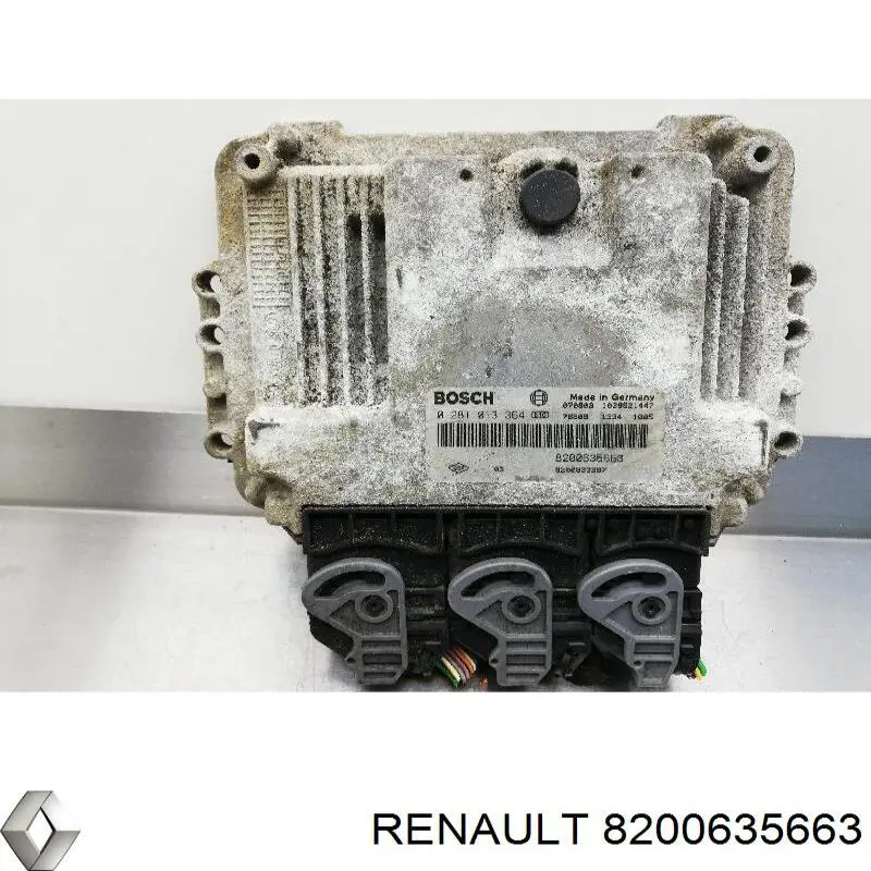 8200635663 Renault (RVI) módulo de direção (centralina eletrônica de motor)