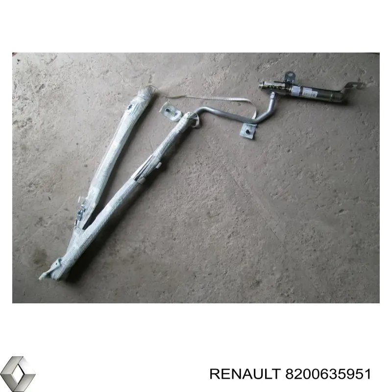Купить 8200635951 Renault (RVI) AIRBAG, шторка боковая правая