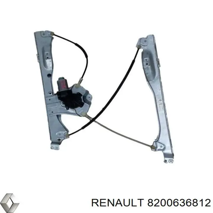 Стеклоподъемник левой задней двери Renault (RVI) 8200636812