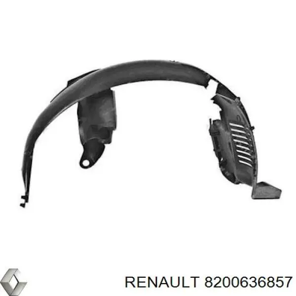 8200636857 Renault (RVI) Подкрыльник переднего крыла, правый
