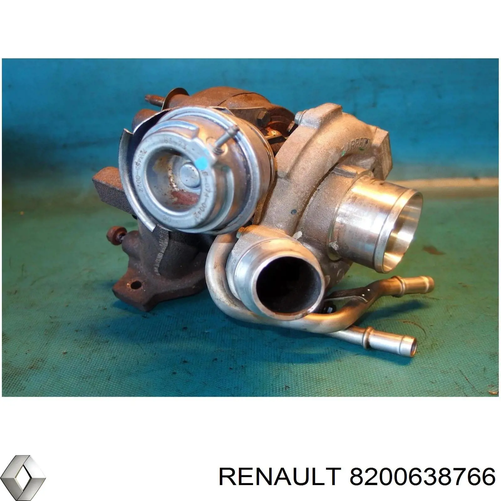 8200638766 Renault (RVI) турбина