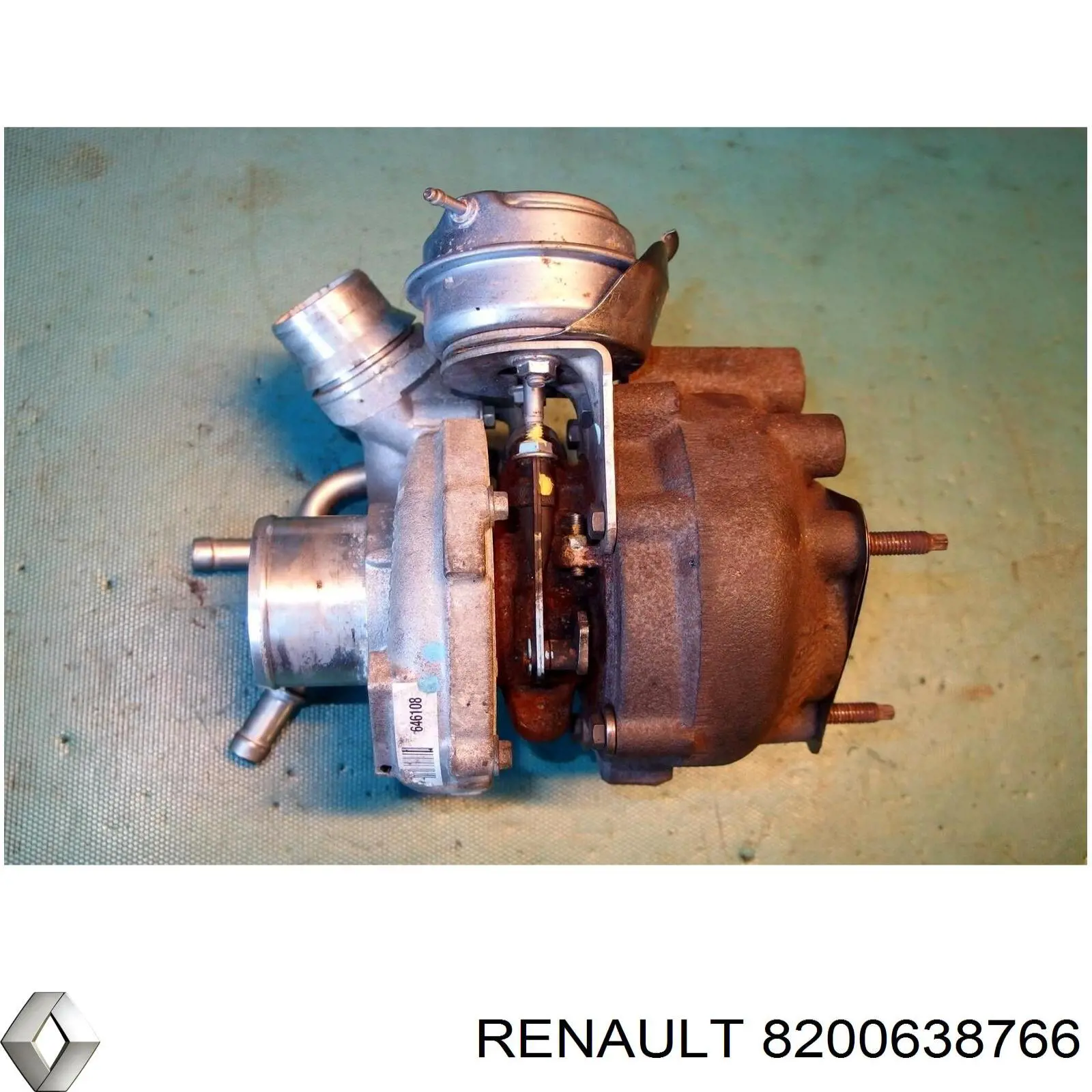Турбонагнетатель Renault (RVI) 8200638766 цена, от 115.42 USD