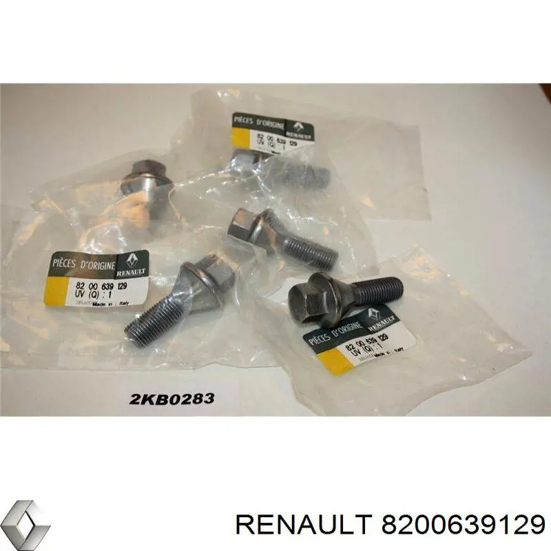 Колесный болт Renault (RVI) 8200639129