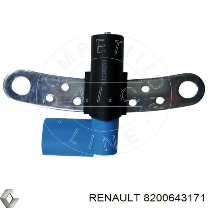 Датчик положения коленвала Renault (RVI) 8200643171