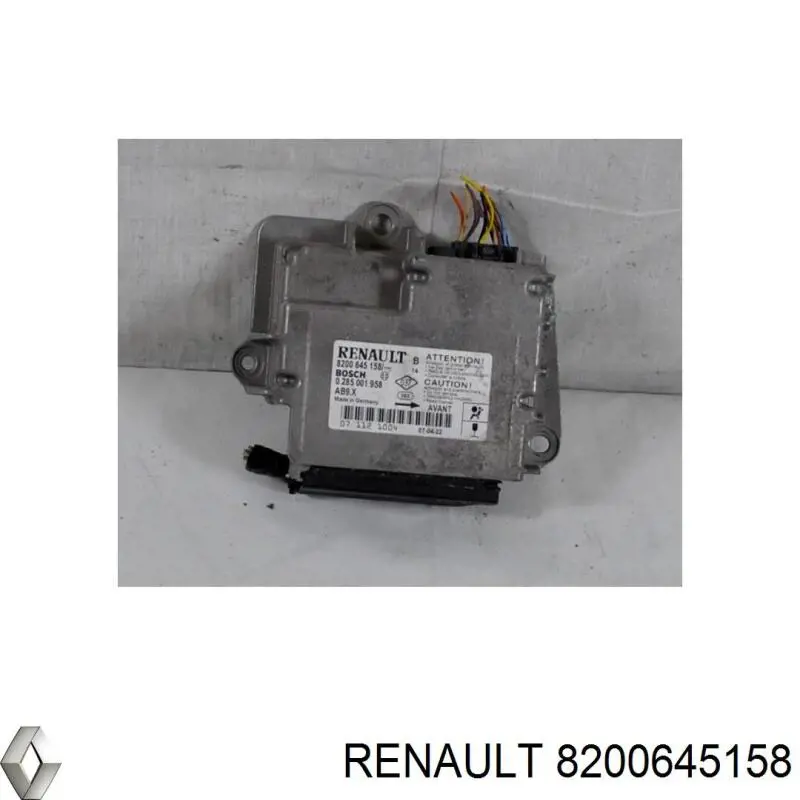 Модуль-процессор управления подушки безопасности Renault (RVI) 8200963406
