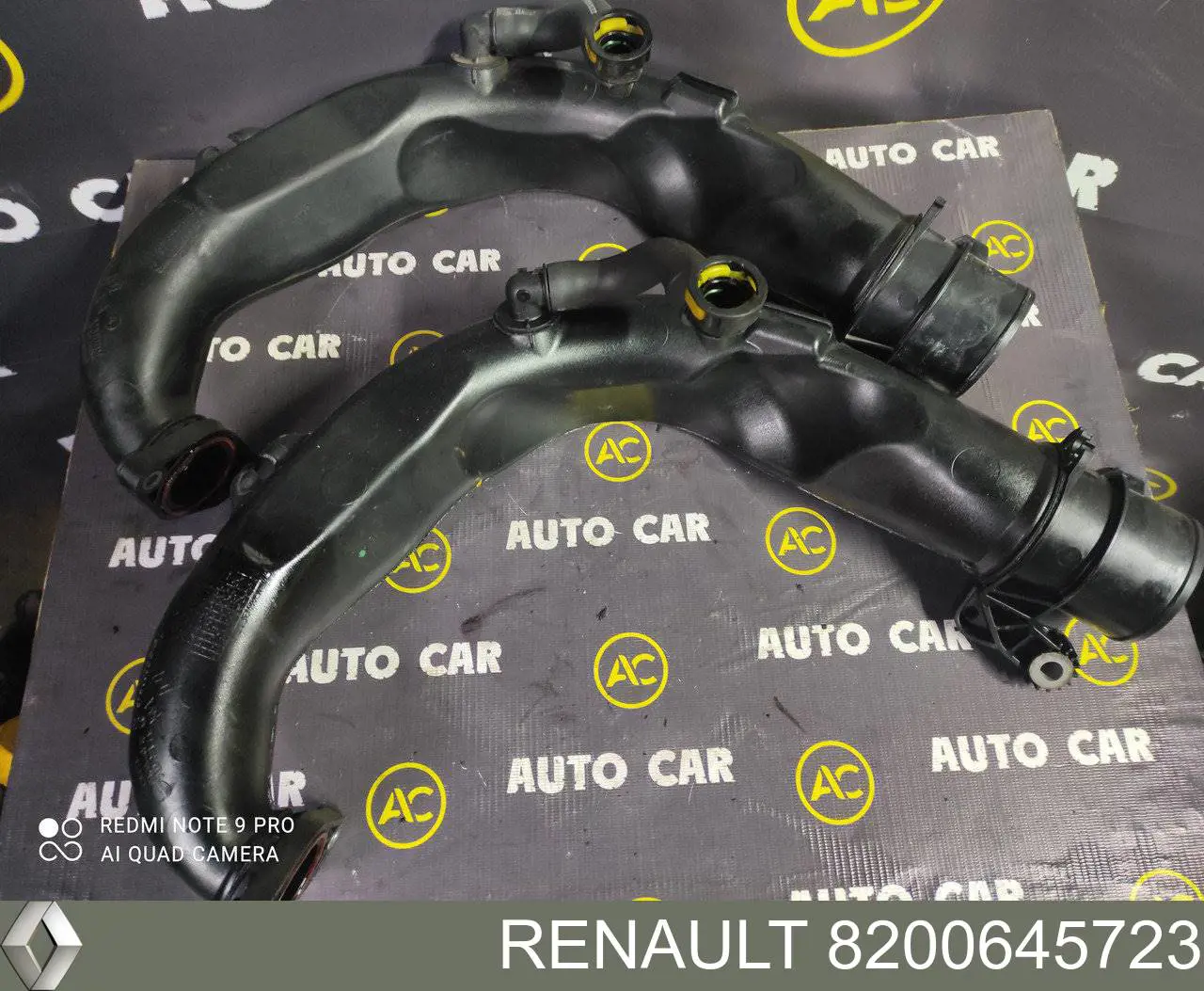 8200645723 Renault (RVI) Патрубок воздушный, вход в турбину (наддув)