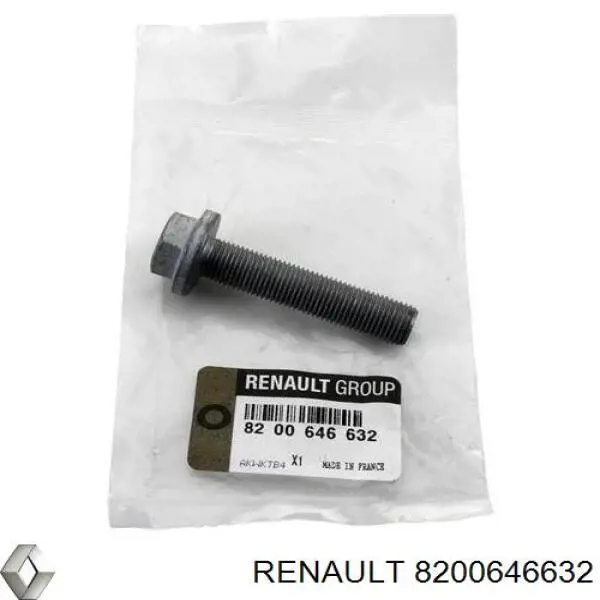 8200646632 Renault (RVI) parafuso da polia de cambota