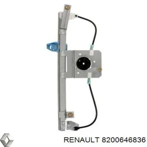 Стеклоподъемник задней правой двери Renault (RVI) 8200646836