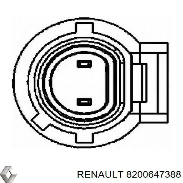 Датчик положения коленчатого вала Renault (RVI) 8200647388 цена, от 11.91 USD