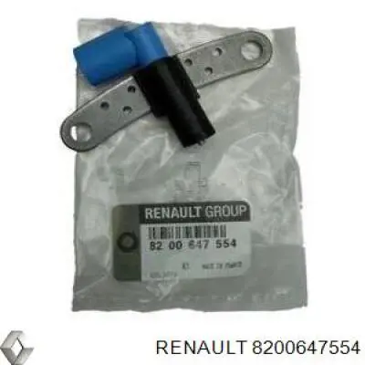 Датчик коленвала 8200647554 Renault (RVI)