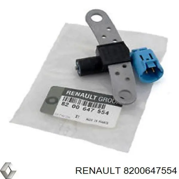 Датчик положения коленвала Renault (RVI) 8200647554