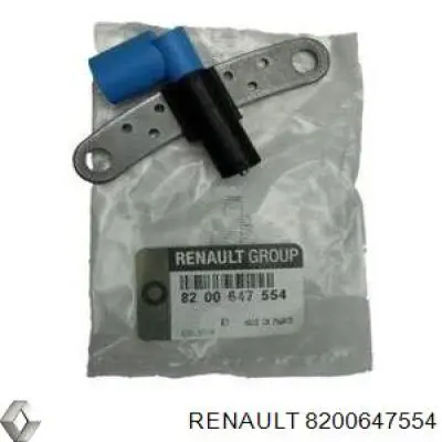 Купить 8200647554 Renault (RVI) Датчик оборотов коленвала