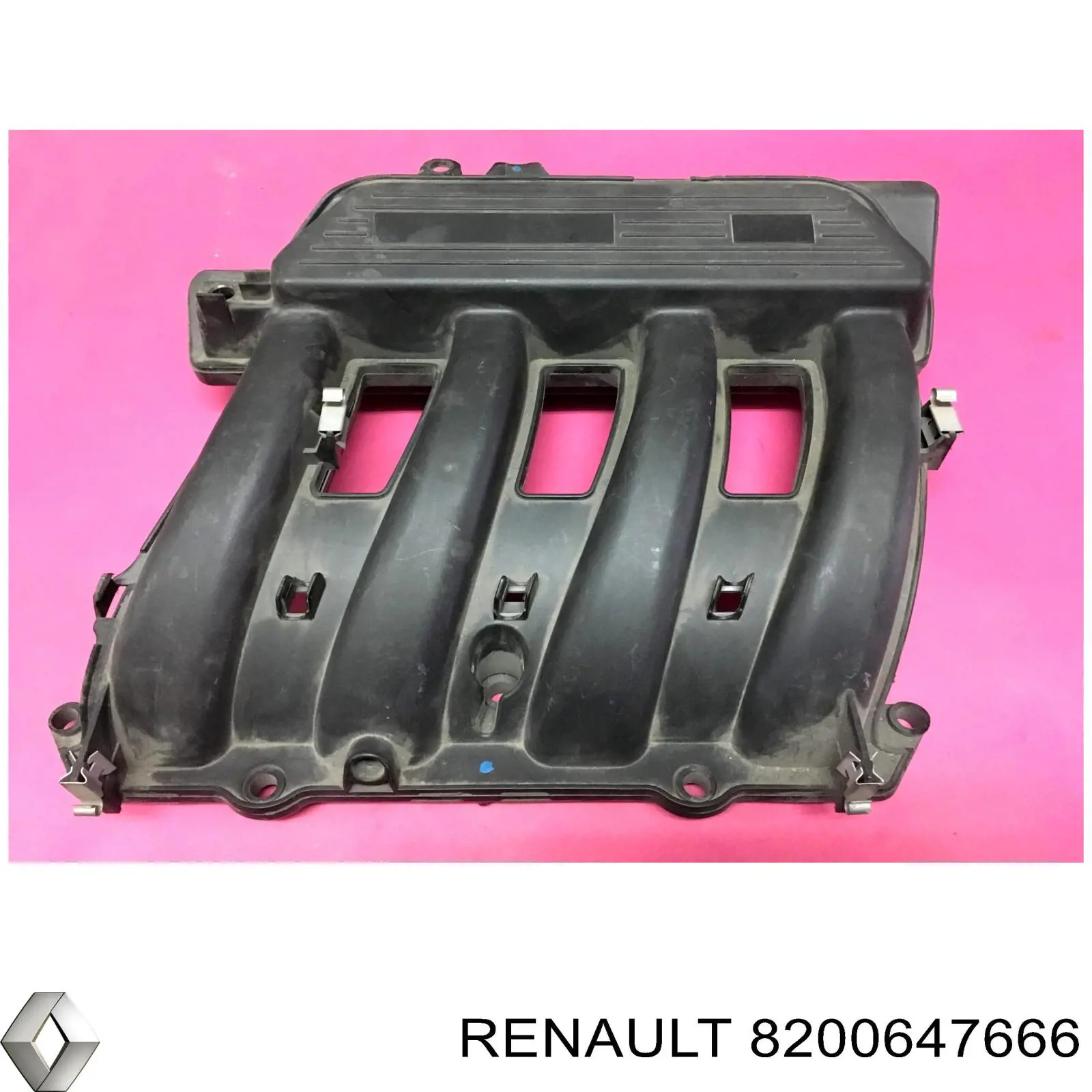 8200647666 Renault (RVI) tubo coletor de admissão superior
