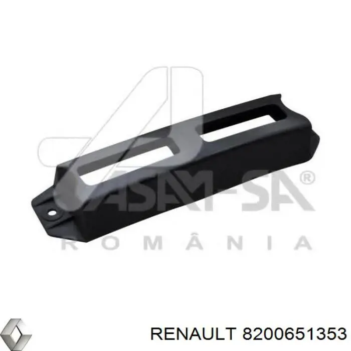 Consola central do pára-choque traseiro para Renault LOGAN (LS)