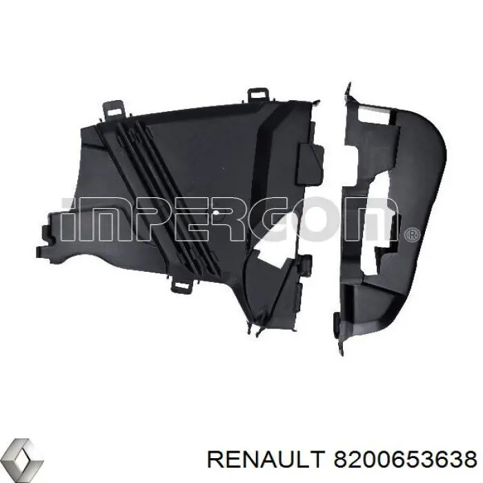 8200653638 Renault (RVI) proteção da correia do mecanismo de distribuição de gás