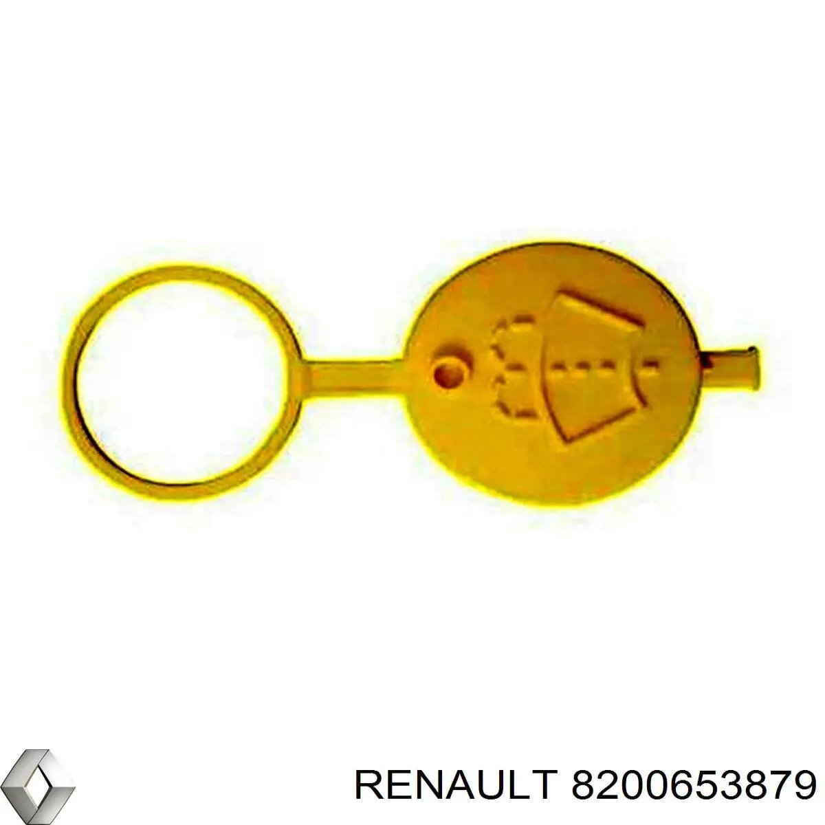 8200653879 Renault (RVI) tampa de tanque de fluido para lavador