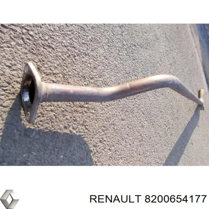 Глушитель, центральная часть 8200654177 Renault (RVI)