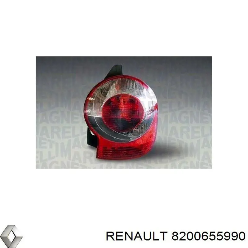 8200655990 Renault (RVI) фонарь задний правый