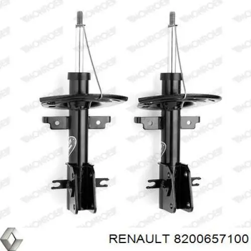 8200657100 Renault (RVI) амортизатор передний