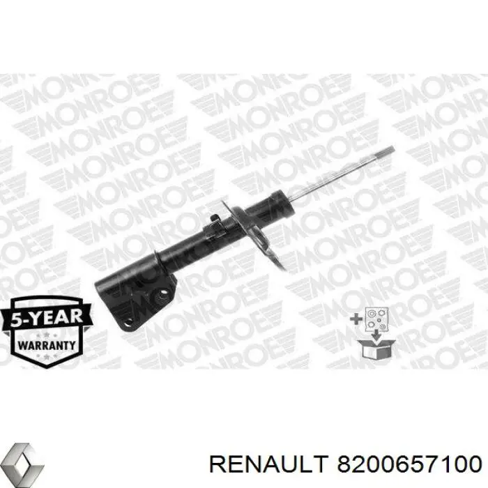 Купить 8200657100 Renault (RVI) Амортизатор передней подвески