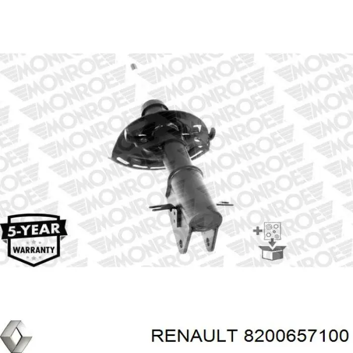 Стойка амортизатора передняя Renault (RVI) 8200657100 цена, от 48.55 USD