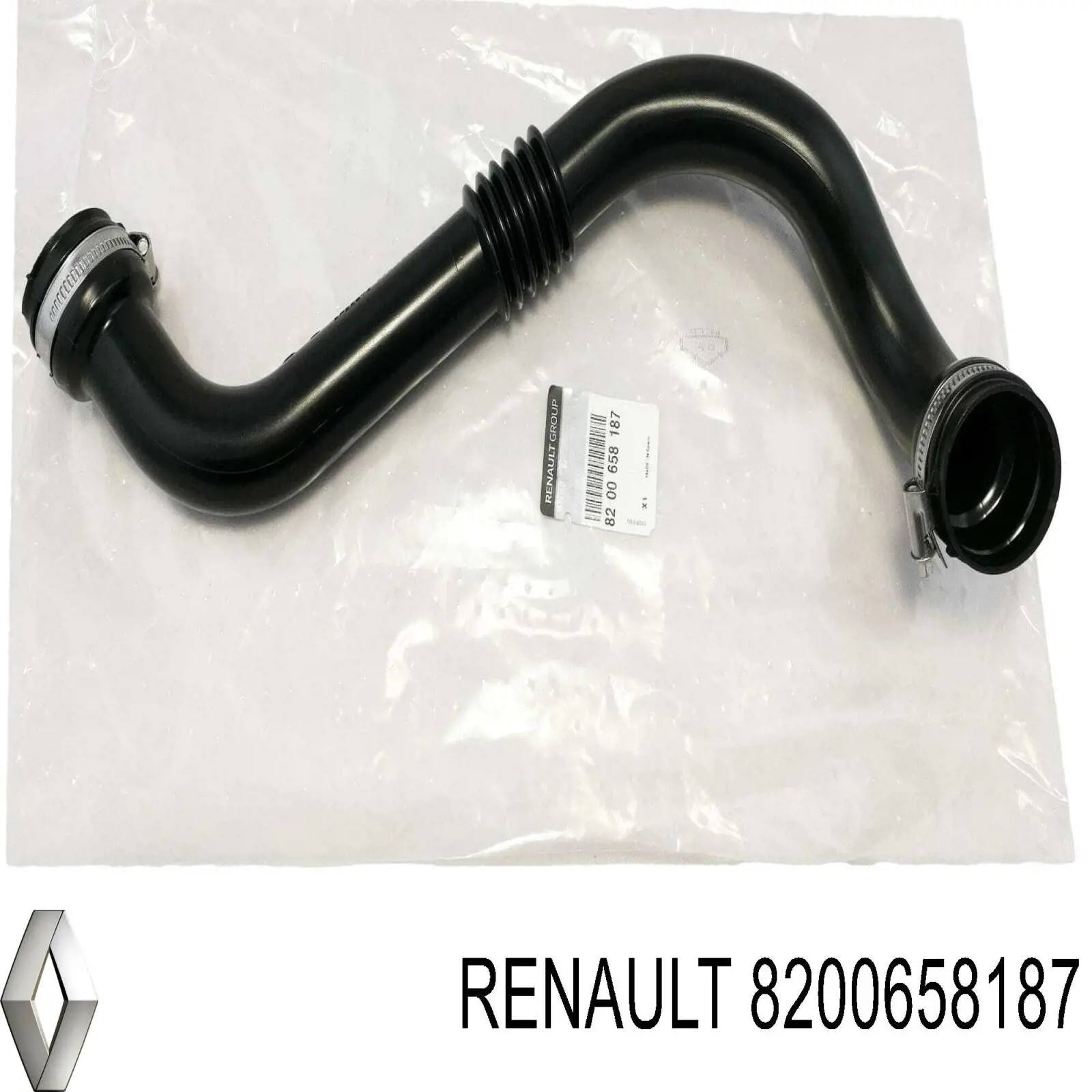 Шланг интеркуллера Renault (RVI) 8200658187