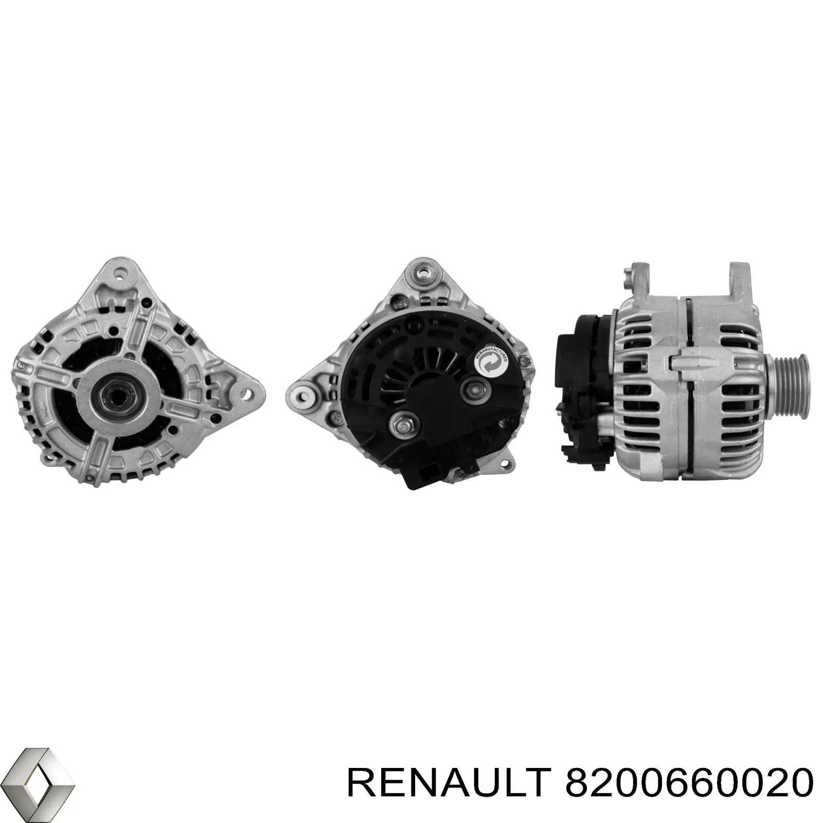 8200660020 Renault (RVI) генератор