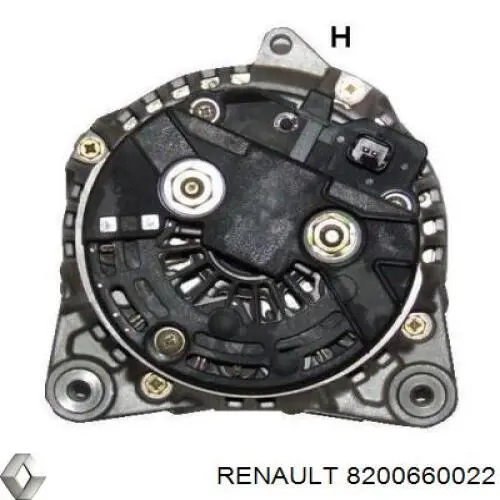 Автомобильный генератор Renault (RVI) 8200660022 цена, от 168.55 USD
