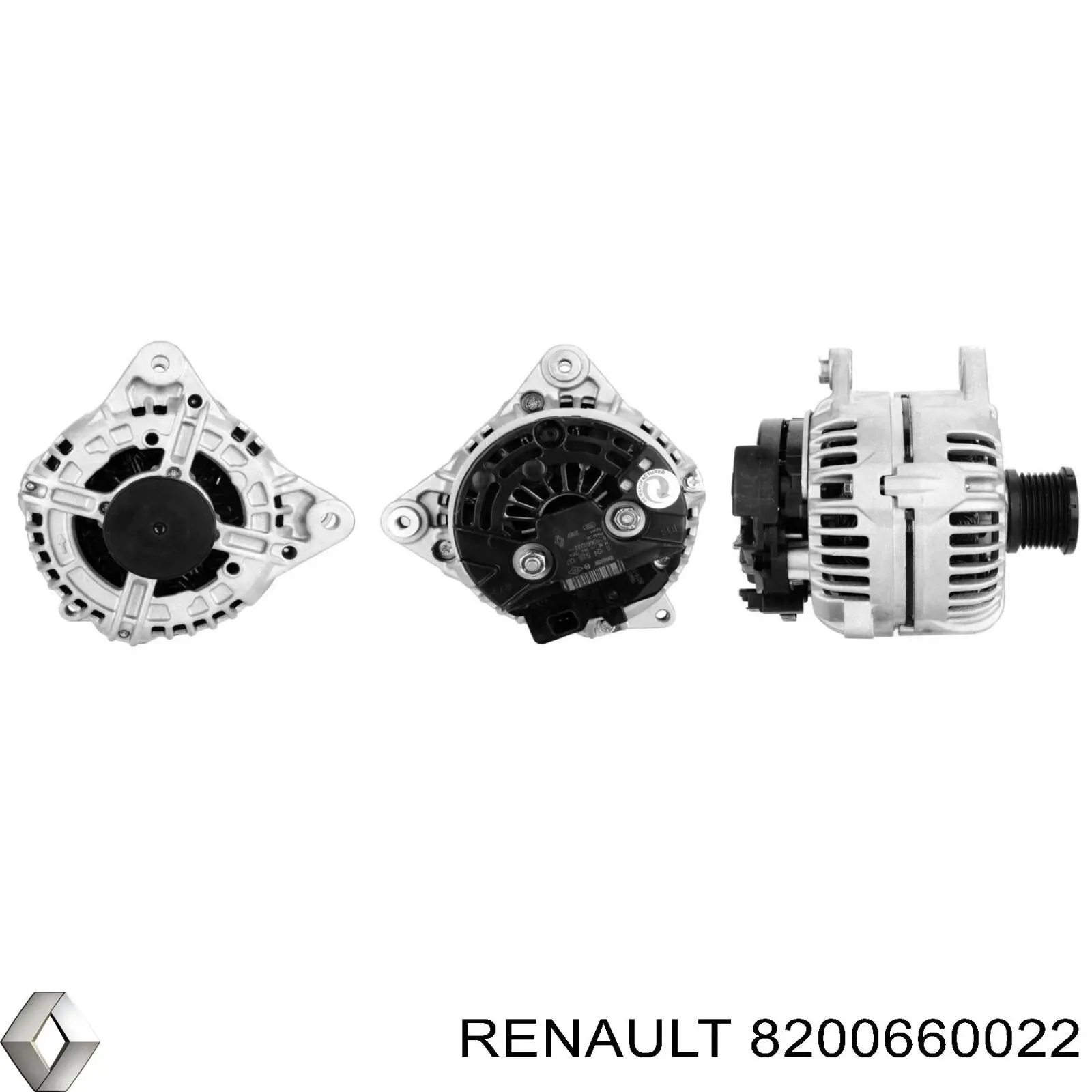 Купить 8200660022 Renault (RVI) Генератор