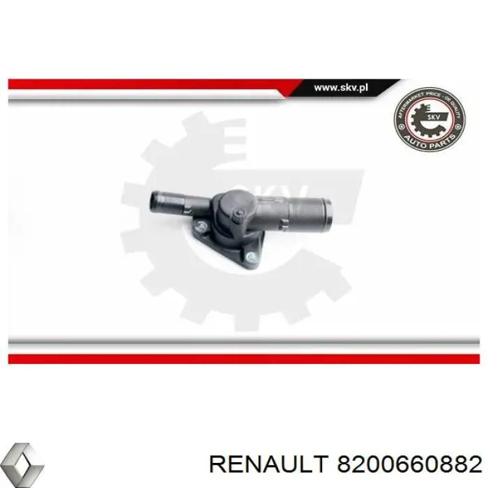 Термостат в корпусе Renault (RVI) 8200660882 цена, от 12.67 USD