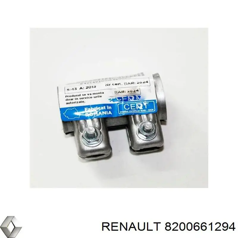 Хомут крепления глушителя передний Renault (RVI) 8200661294 цена, от 8.50 USD