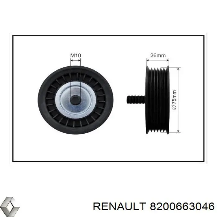 8200663046 Renault (RVI)