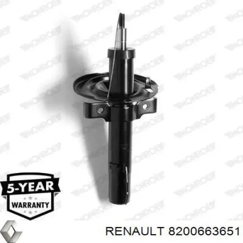 Купить 8200663651 Renault (RVI) Амортизатор передней подвески