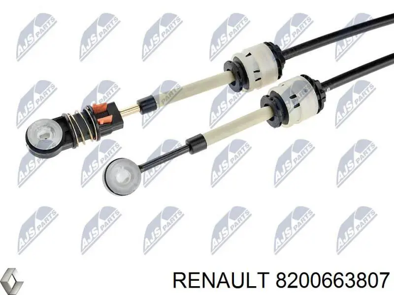 Купить 8200663807 Renault (RVI) Трос коробки передач